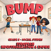 European Industrialization & Empire BUMP Socials Game - No Prep Grade 8 Review