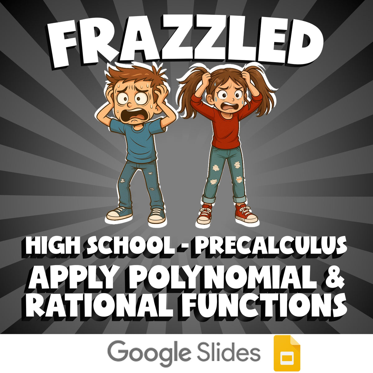 Apply Polynomial & Rational Functions FRAZZLED Math Game - No Prep PreCalculus