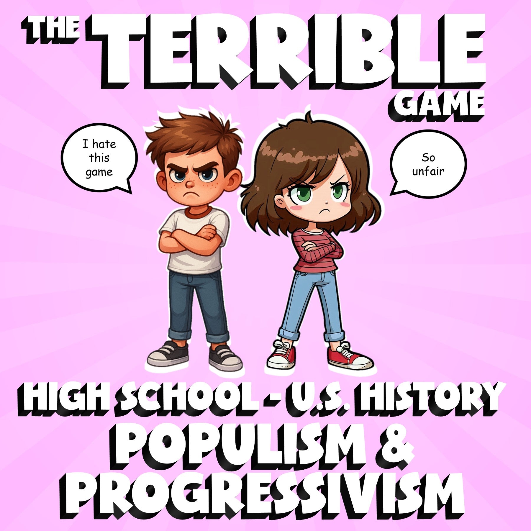 Populism & Progressivism THE TERRIBLE GAME - No Prep U.S. History Review