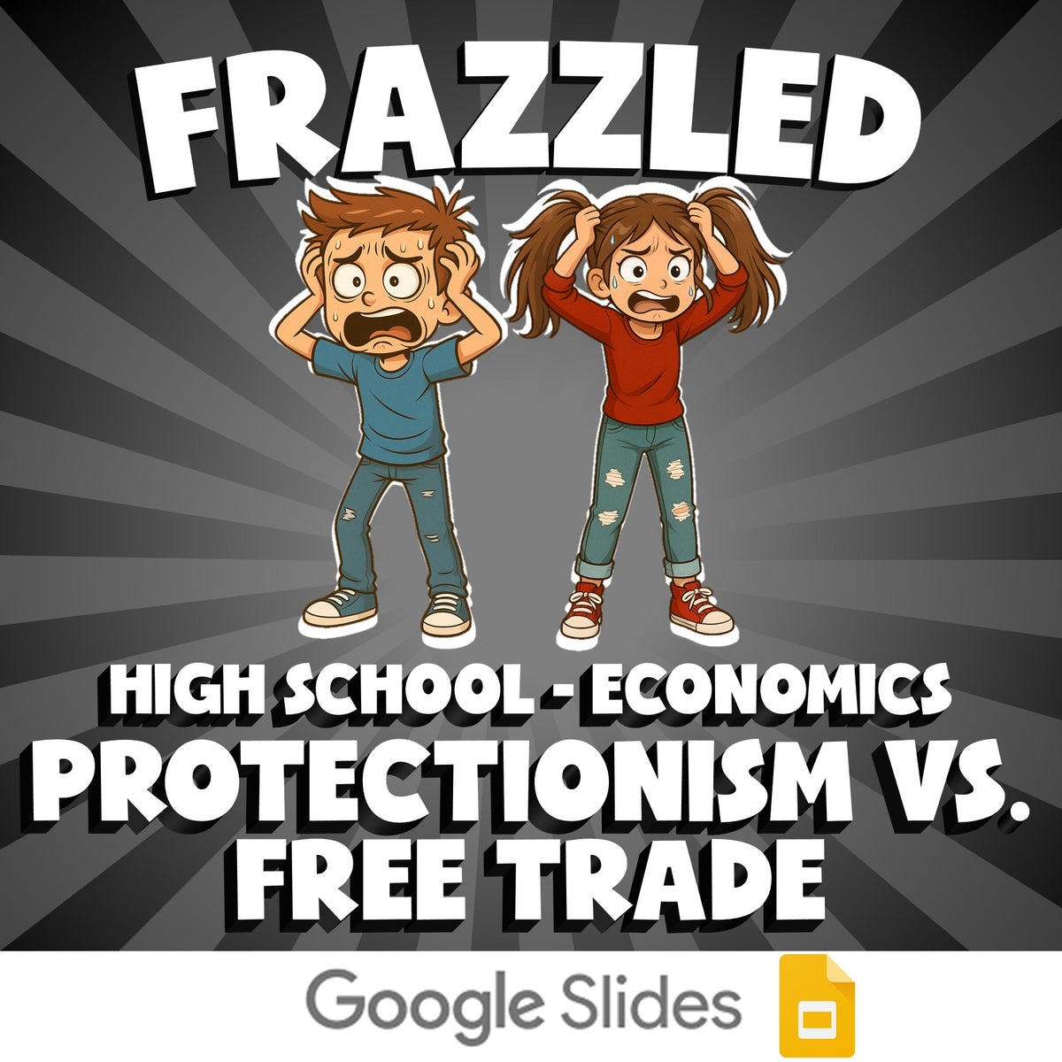 Protectionism vs. Free Trade FRAZZLED Economics Game - No Prep Review Activity