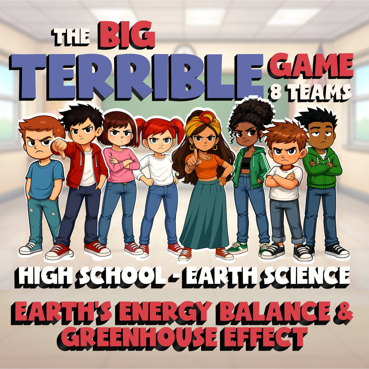 Earth’s Energy Balance & Greenhouse Effect BIG TERRIBLE GAME - Earth Science