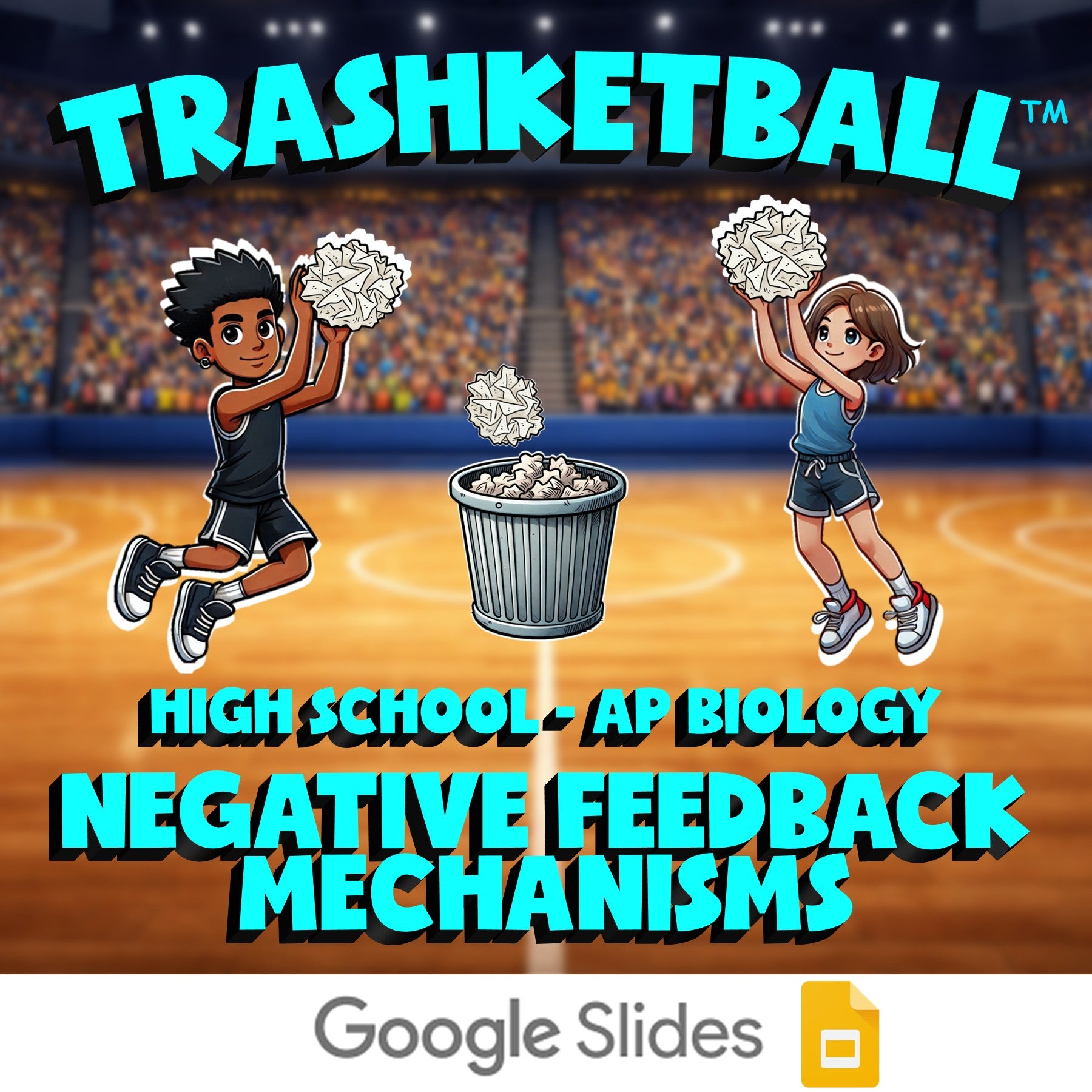 Negative Feedback Mechanisms TRASHKETBALL Science Game - No Prep AP Biology