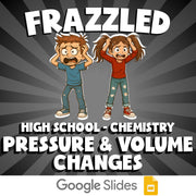 Pressure & Volume Changes FRAZZLED Science Game - No Prep Chemistry Review