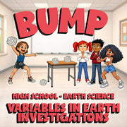 Variables in Earth Investigations BUMP Game - No Prep Earth Science Review