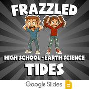 Tides FRAZZLED Game - No Prep Earth Science Review Activity