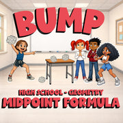 Midpoint Formula BUMP Math Game - No Prep Geometry Review Activity