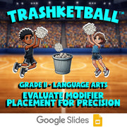 Evaluate Modifier Placement for Precision TRASHKETBALL ELA Game - Grade 11