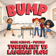 Turbulent vs Laminar Flow BUMP Science Game - No Prep Physics Review Activity