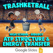 ATP Structure & Energy Transfer TRASHKETBALL Science Game - No Prep Biology