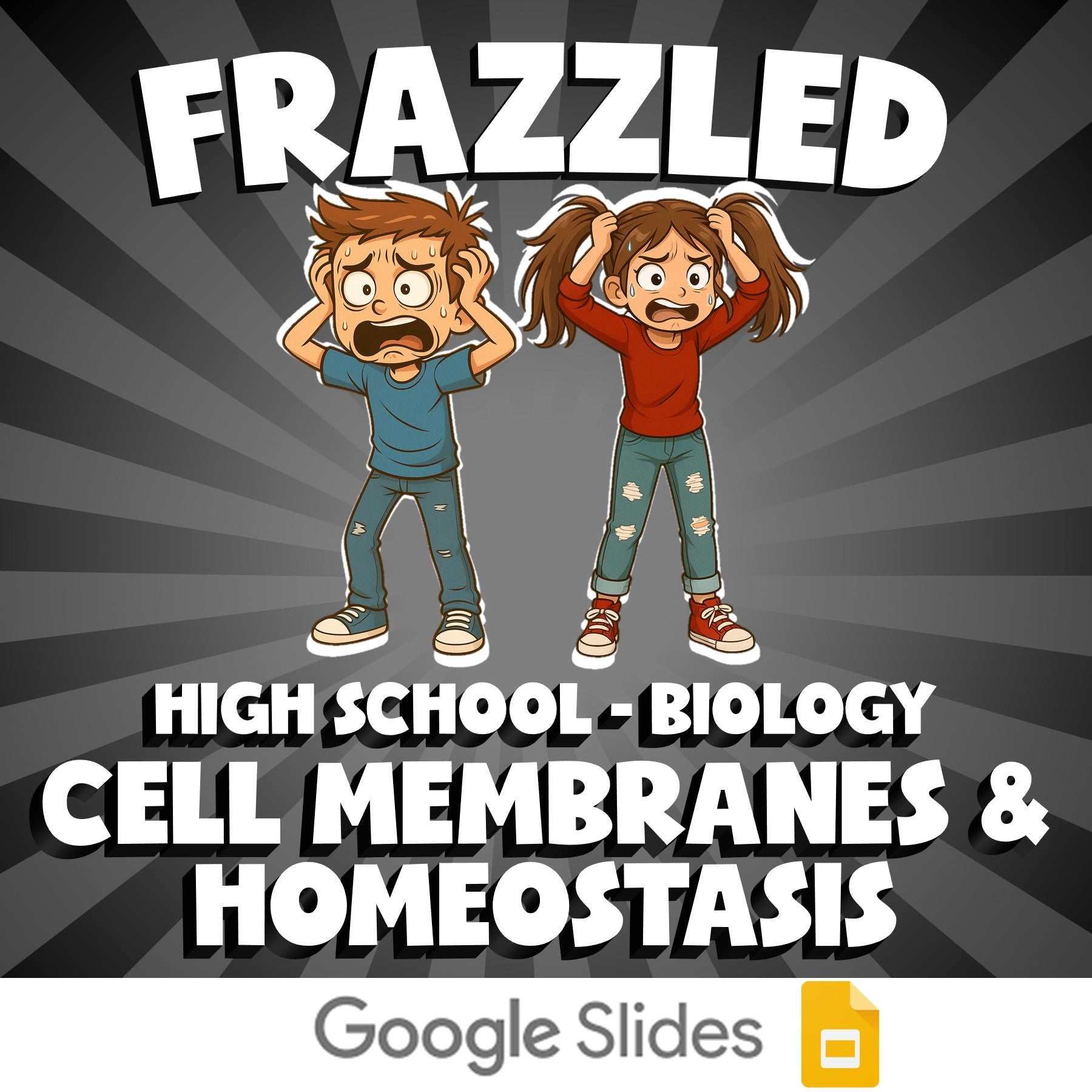 Cell Membranes & Homeostasis FRAZZLED Science Game - No Prep Biology Review