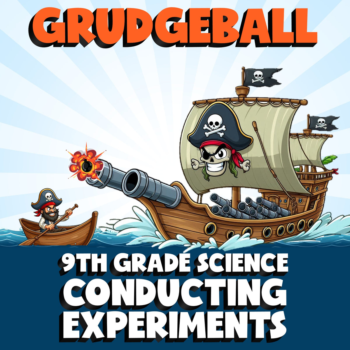 Conducting Experiments GRUDGEBALL Science Game - No Prep Grade 9 Review Activity