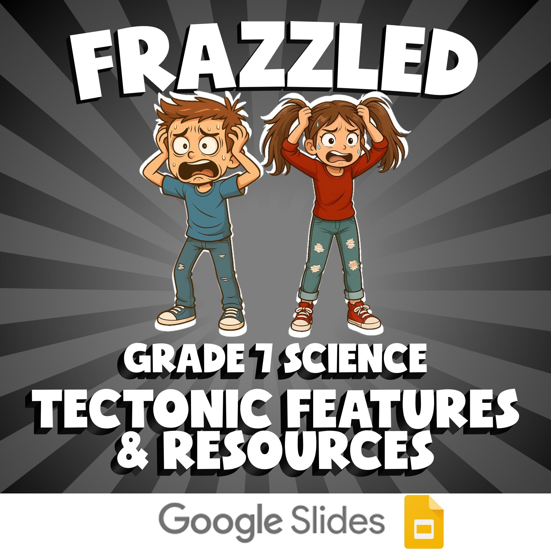 Tectonic Features & Resources FRAZZLED Science Game - No Prep Grade 7 Review