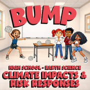 Climate Impacts & Risk Responses BUMP Game - No Prep Earth Science Review