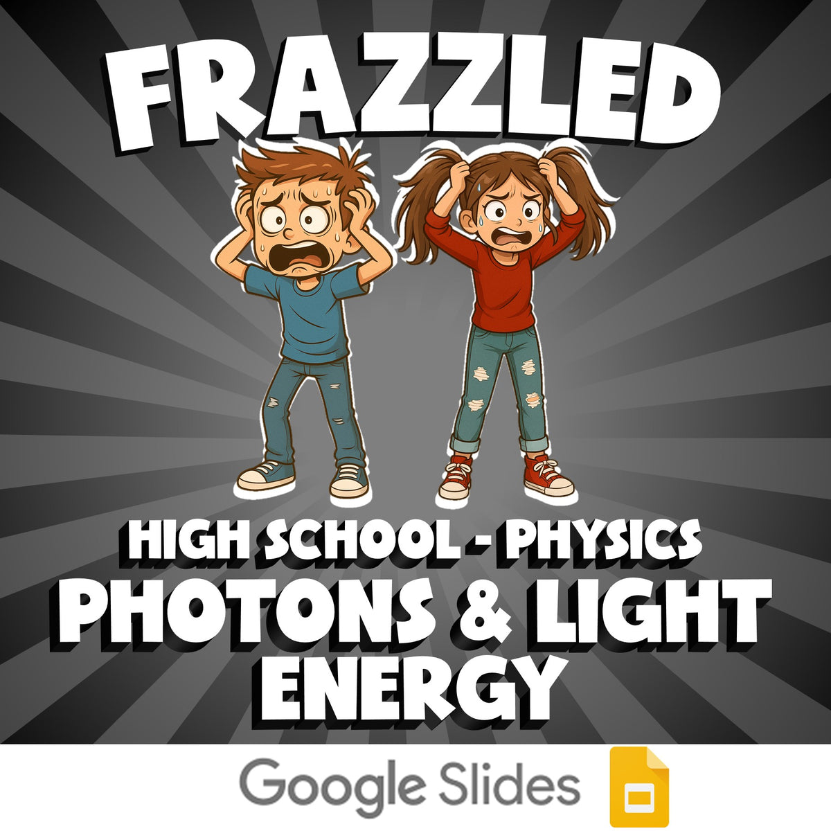 Photons & Light Energy FRAZZLED Science Game - No Prep Physics Review Activity