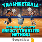Energy Transfer Methods TRASHKETBALL Science Game - No Prep Chemistry Review