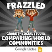 Comparing World Communities FRAZZLED Socials Game - No Prep Grade 3 Review