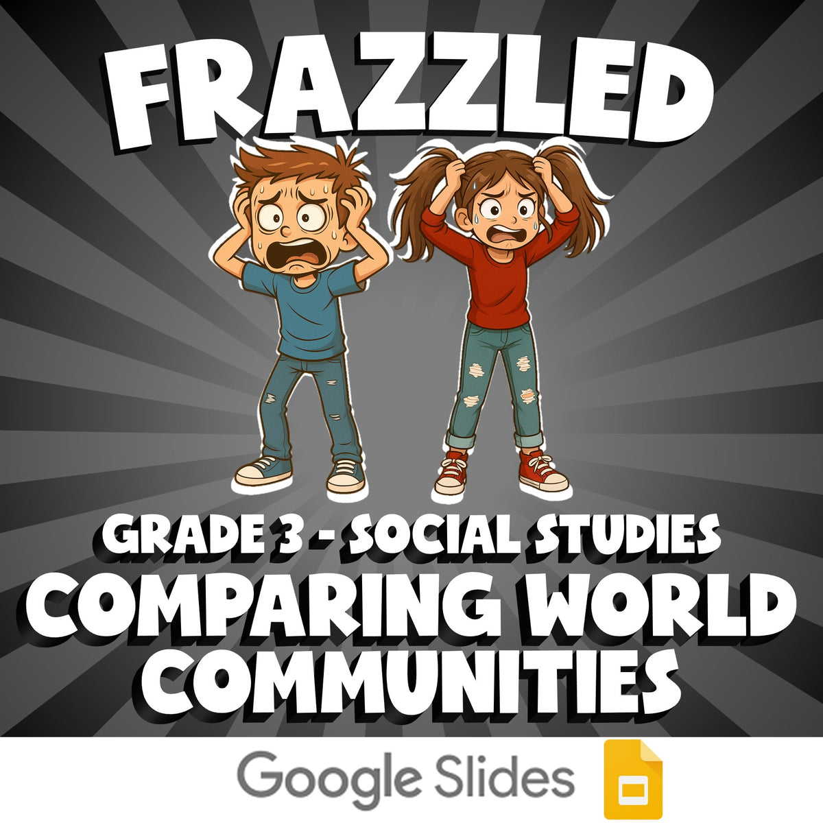Comparing World Communities FRAZZLED Socials Game - No Prep Grade 3 Review