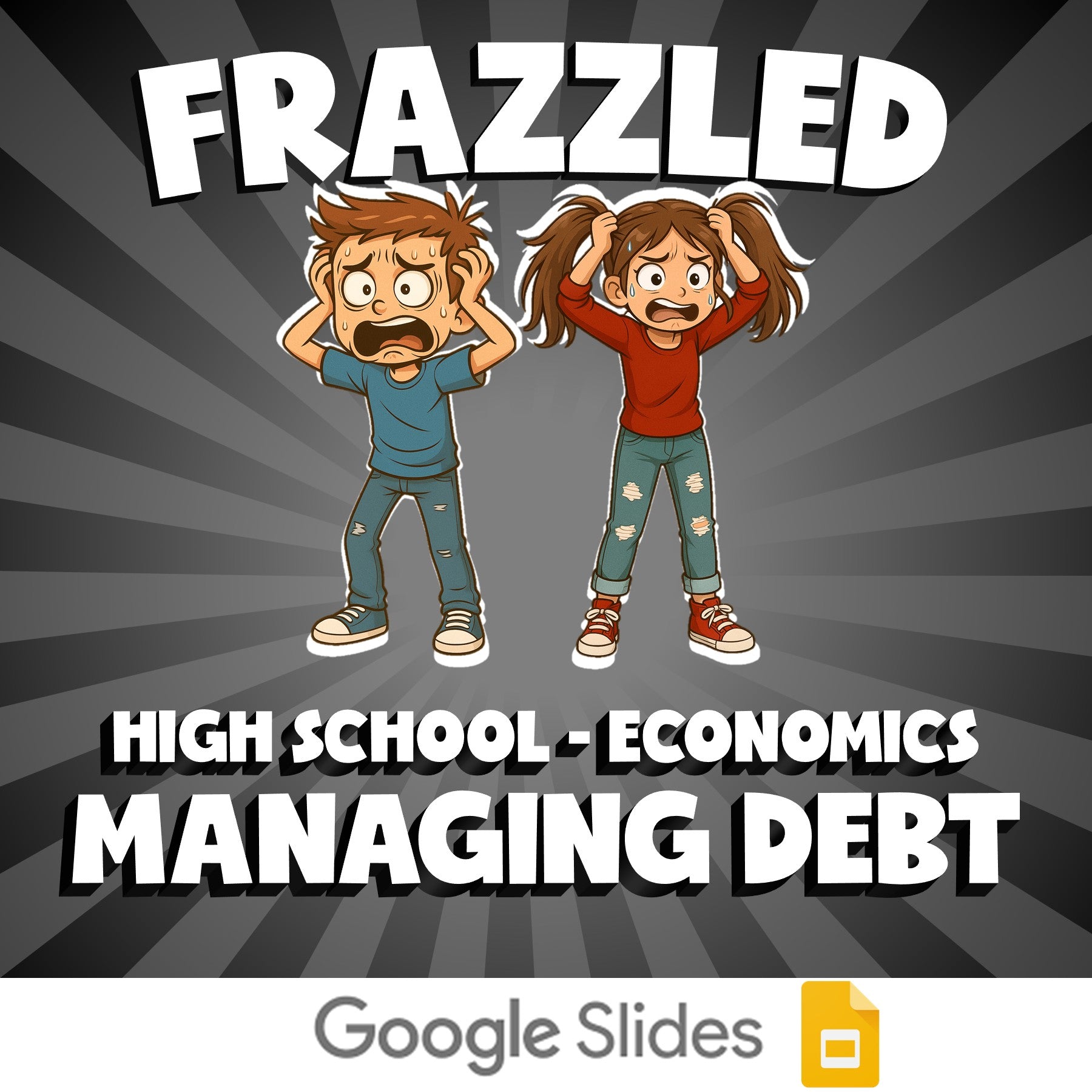 Managing Debt FRAZZLED Economics Game - No Prep Review Activity