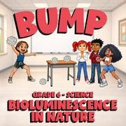 Bioluminescence in Nature BUMP Science Game - No Prep Grade 6 Review Activity