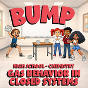 Gas Behavior in Closed Systems BUMP Science Game - No Prep Chemistry Review
