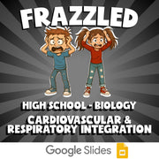Cardiovascular & Respiratory Integration FRAZZLED Science Game - No Prep Biology