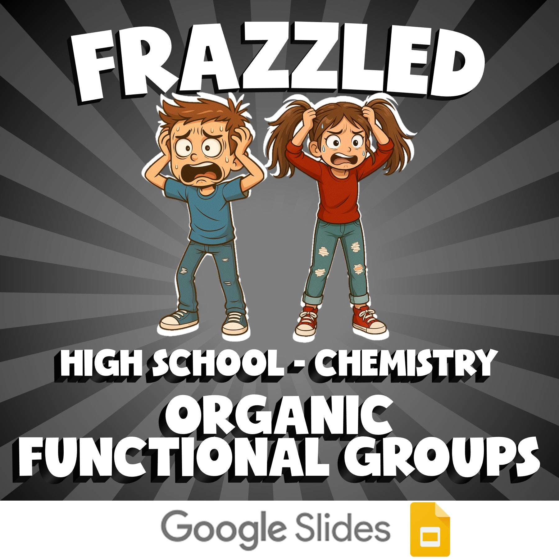 Organic Functional Groups FRAZZLED Science Game - No Prep Chemistry Review