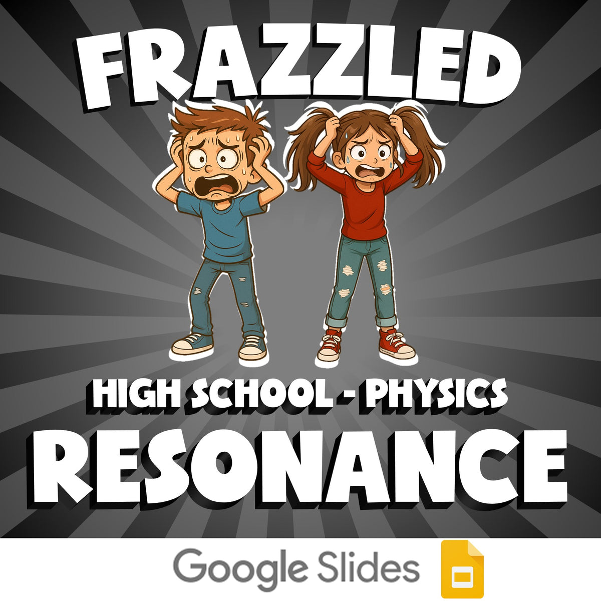 Resonance FRAZZLED Science Game - No Prep Physics Review Activity