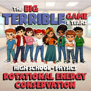 Rotational Energy Conservation BIG TERRIBLE GAME - Physics Science Review