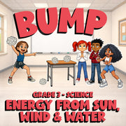 Energy From Sun, Wind & Water BUMP Science Game - No Prep Grade 3 Review