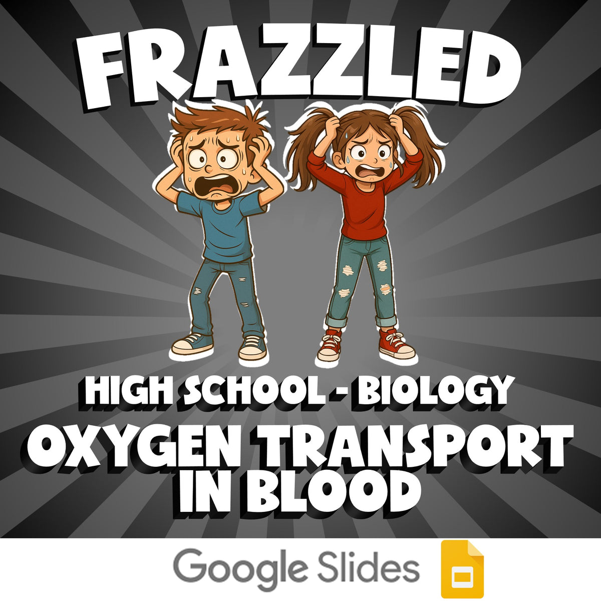 Oxygen Transport in Blood FRAZZLED Science Game - No Prep Biology Review