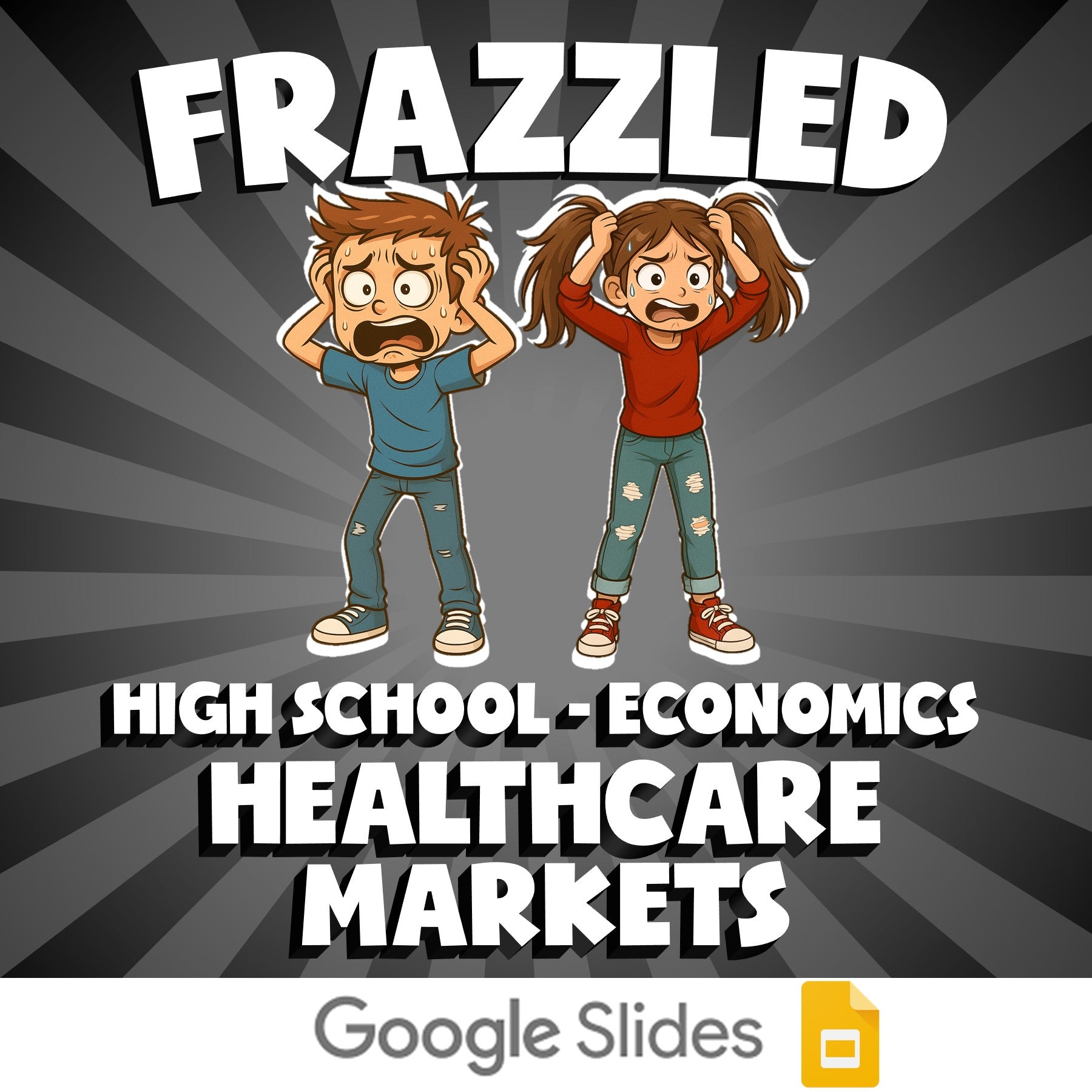 Healthcare Markets FRAZZLED Economics Game - No Prep Review Activity