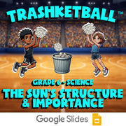 The Sun’s Structure & Importance TRASHKETBALL Science Game - No Prep Grade 6