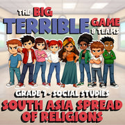 South Asia Spread of Religions BIG TERRIBLE GAME - Grade 7 Socials Review