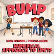 Numerical Approach to Limits BUMP Math Game - No Prep PreCalculus Review