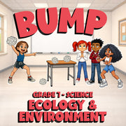 Ecology & Environment BUMP Science Game - No Prep Grade 7 Review Activity
