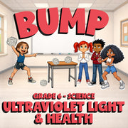 Ultraviolet Light & Health BUMP Science Game - No Prep Grade 6 Review Activity