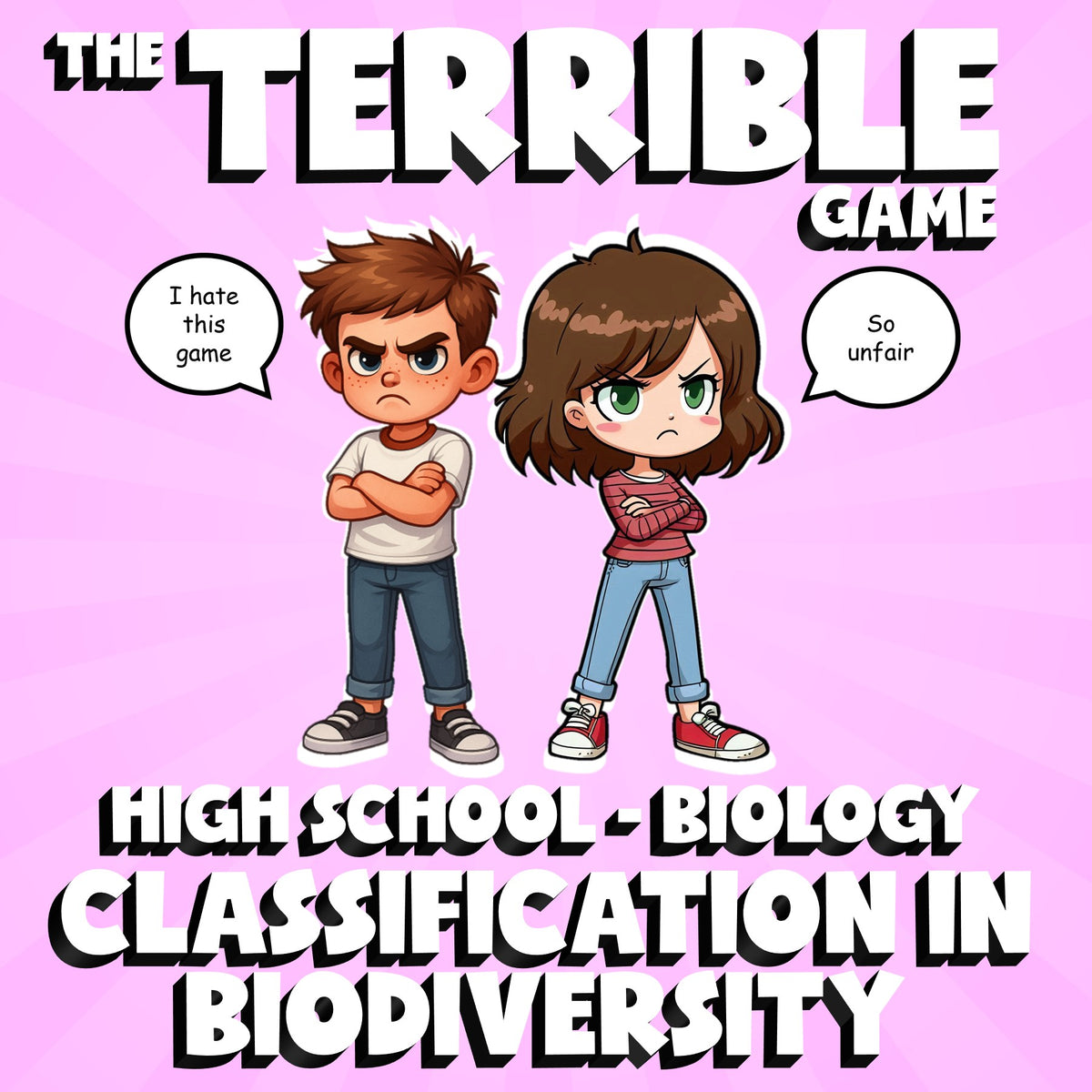 Classification in Biodiversity THE TERRIBLE GAME - Biology Science Review