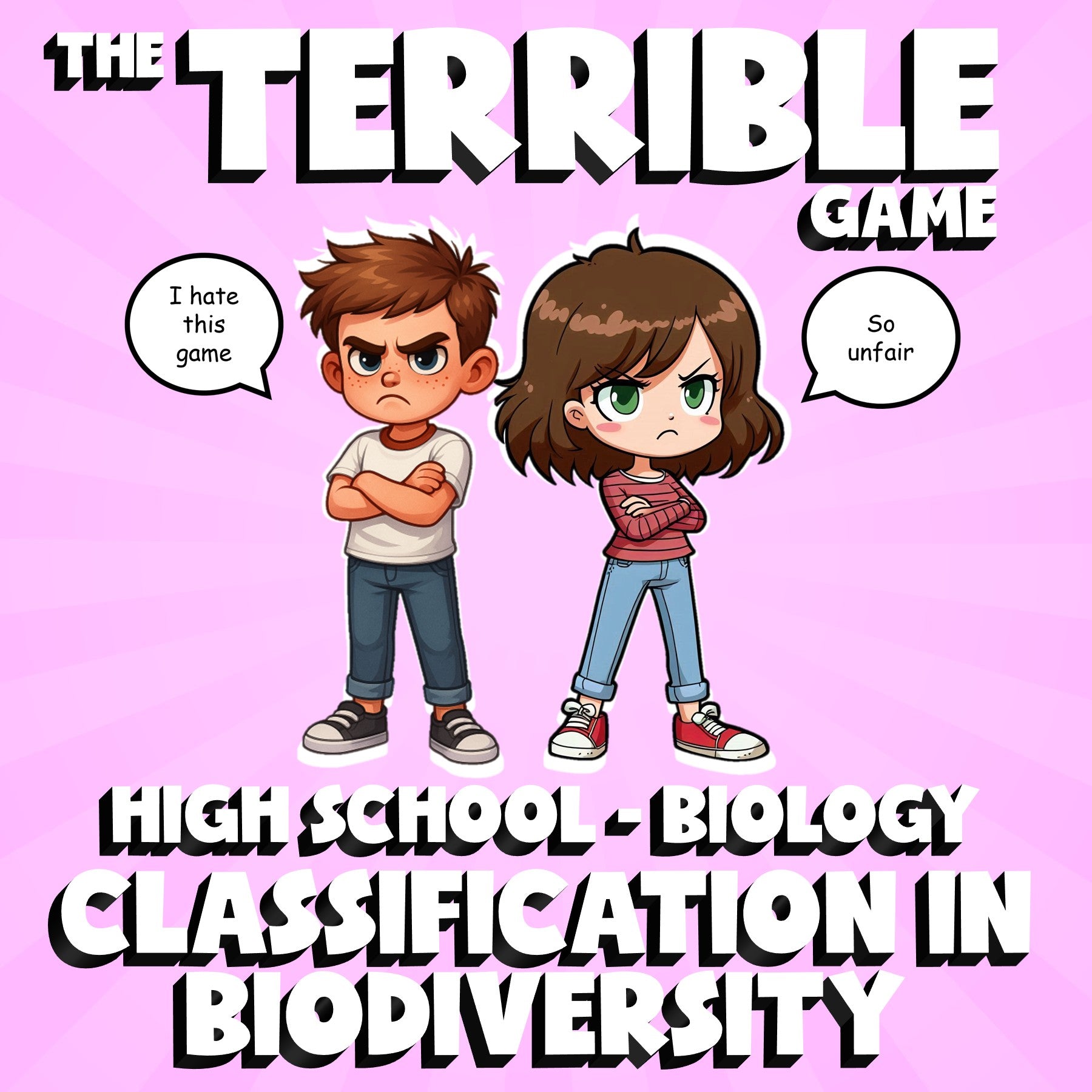 Classification in Biodiversity THE TERRIBLE GAME - Biology Science Review