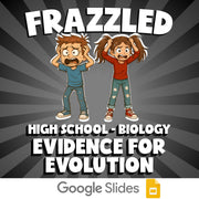 Evidence for Evolution FRAZZLED Science Game - No Prep Biology Review Activity