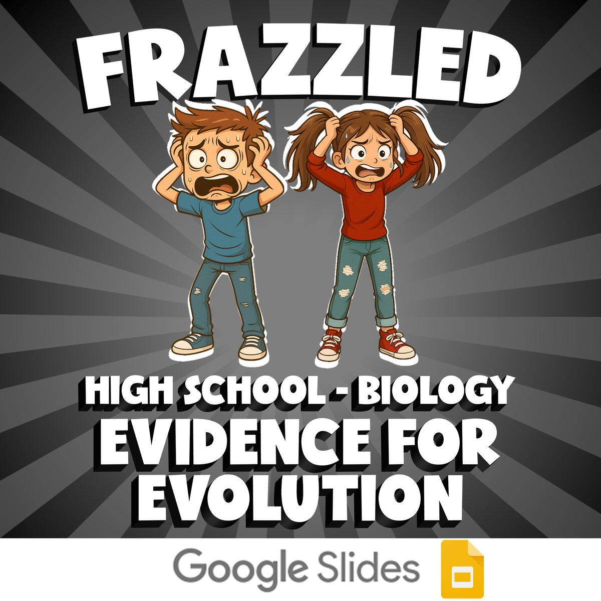 Evidence for Evolution FRAZZLED Science Game - No Prep Biology Review Activity