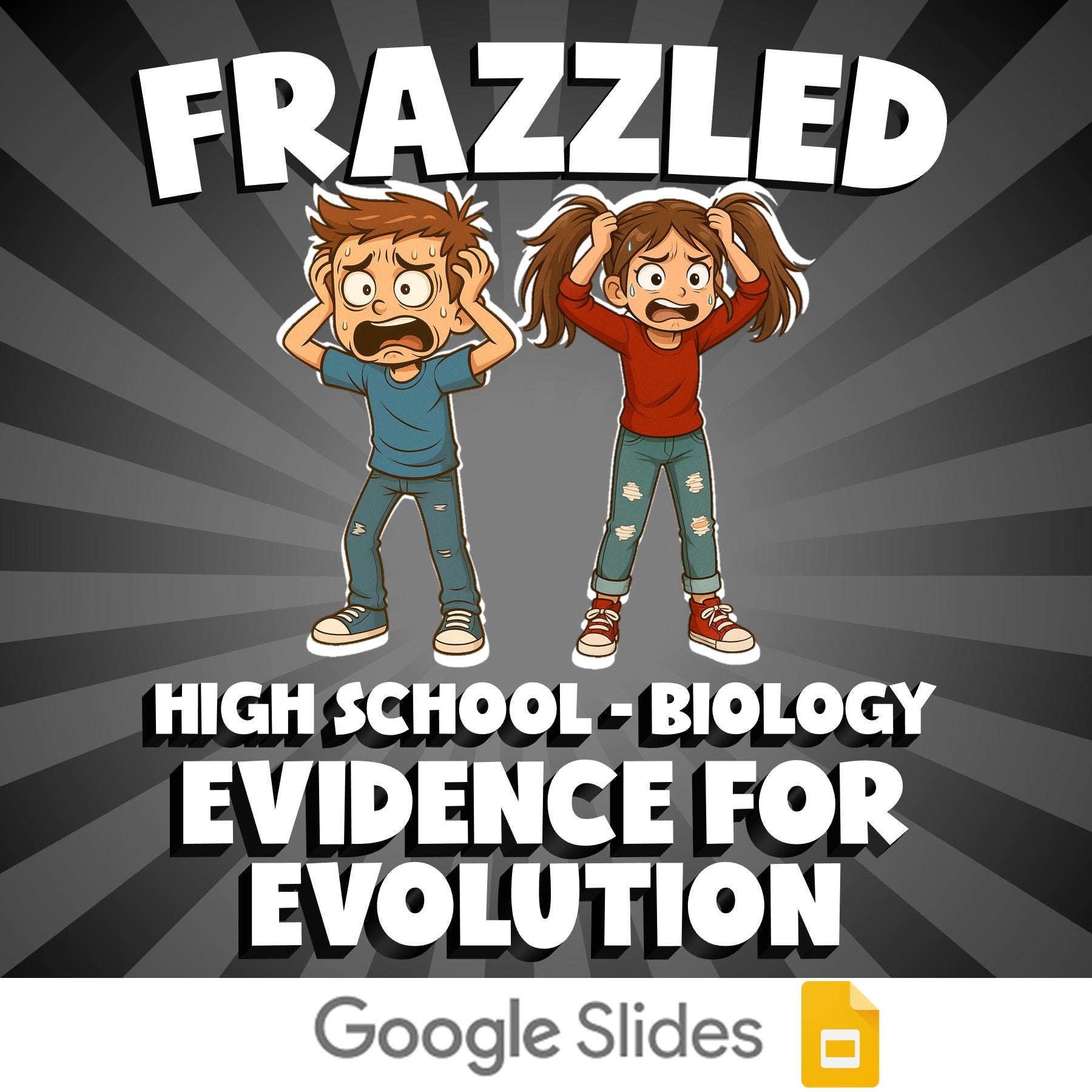 Evidence for Evolution FRAZZLED Science Game - No Prep Biology Review Activity
