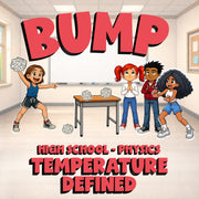 Temperature Defined BUMP Science Game - No Prep Physics Review Activity