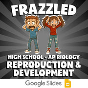 Reproduction & Development FRAZZLED Science Game - No Prep AP Biology Review