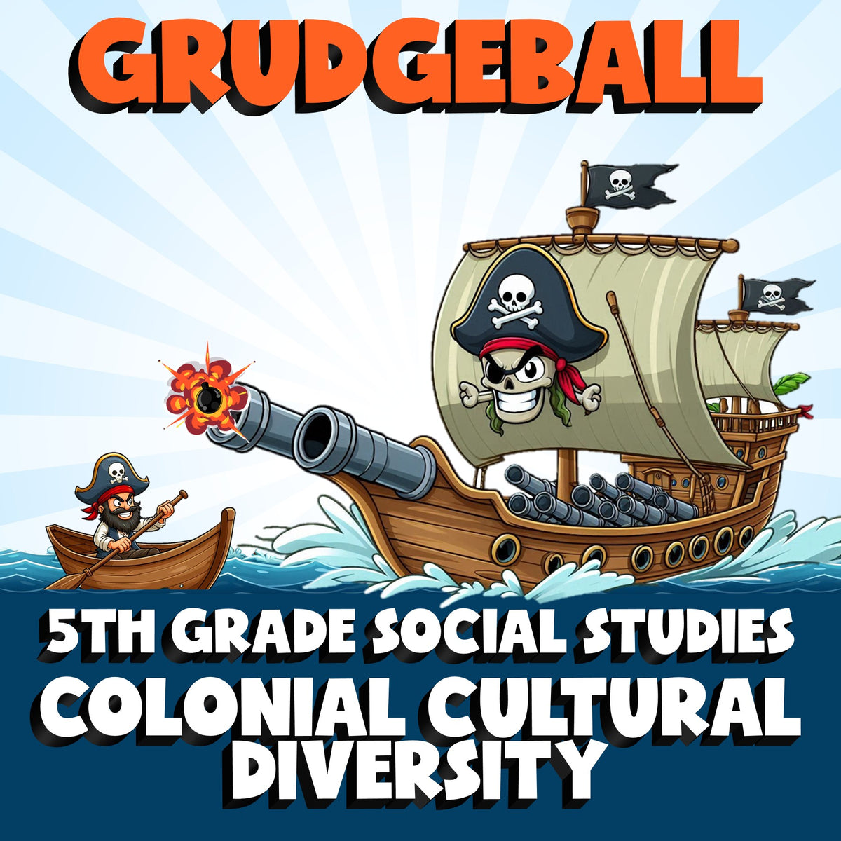 Colonial Cultural Diversity GRUDGEBALL Socials Game - No Prep Grade 5 Review