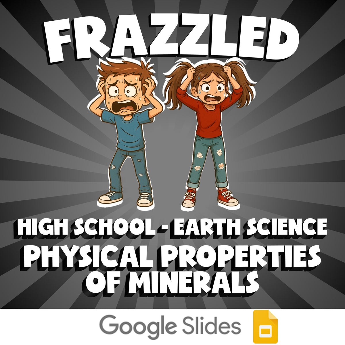 Physical Properties of Minerals FRAZZLED Game - No Prep Earth Science Review