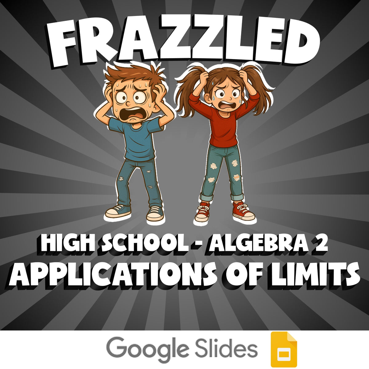 Applications of Limits FRAZZLED Math Game - No Prep Algebra 2 Review Activity