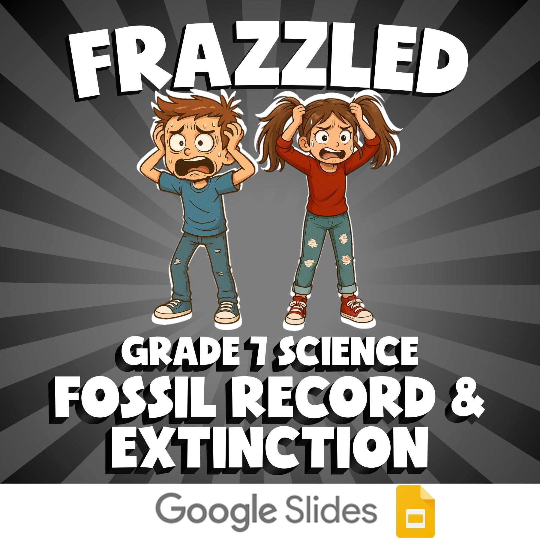 Fossil Record & Extinction FRAZZLED Science Game - No Prep Grade 7 Review