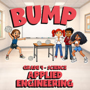 Applied Engineering BUMP Science Game - No Prep Grade 4 Review Activity