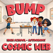 Cosmic Web BUMP Science Game - No Prep Astronomy Review Activity