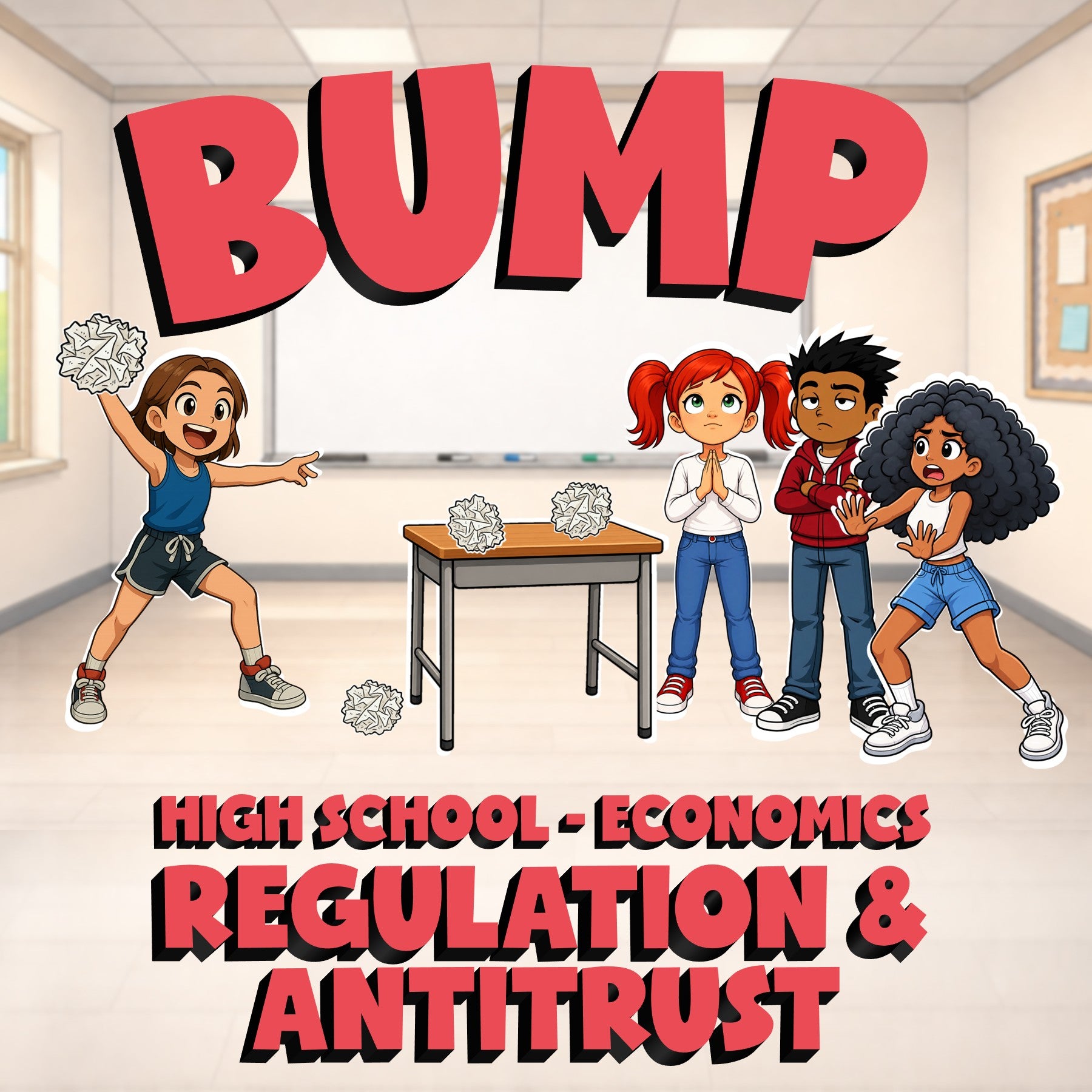 Regulation & Antitrust BUMP Economics Game - No Prep Review Activity